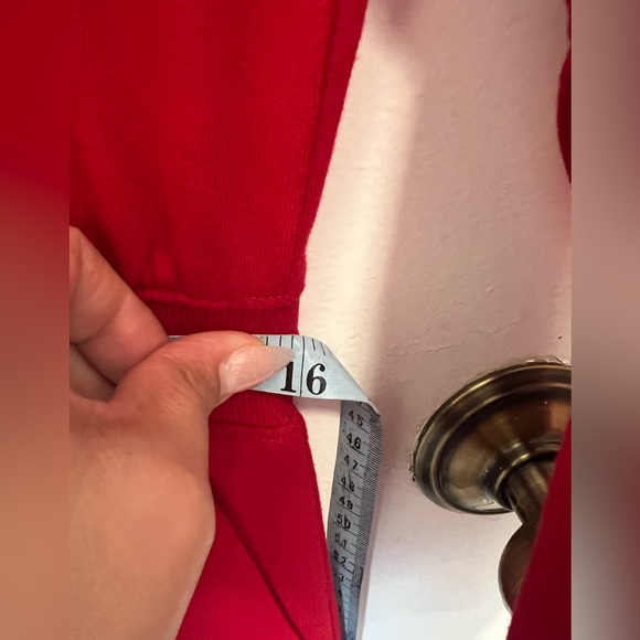 NWT Tommy Hilfinger women sweatshirt red dress - Picture 15 of 16